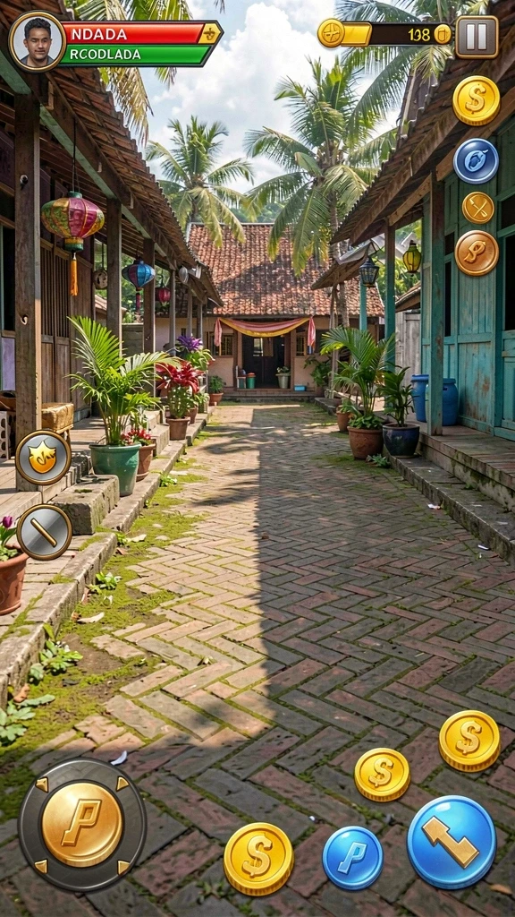juarago - Screenshot fitur permainan kartu yang seru.