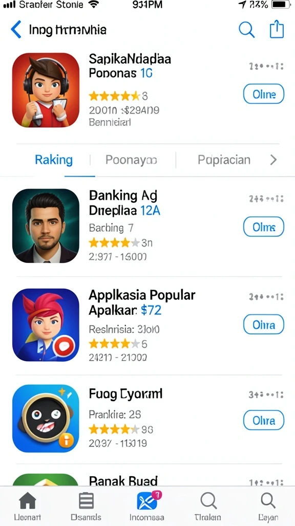 kangtoto - Tampilan antarmuka utama yang menarik dan ramah pengguna.