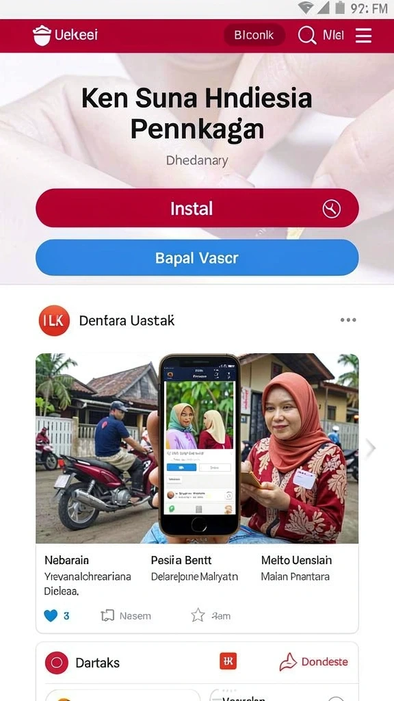 singa8 - Screenshot menampilkan tampilan antarmuka yang intuitif.